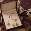 Set de Joyería Dorada AMALA