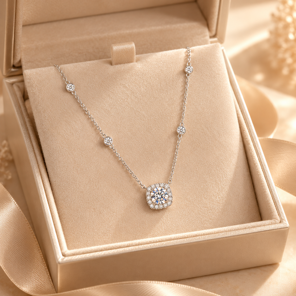 AMALA | Celestial Halo Necklace