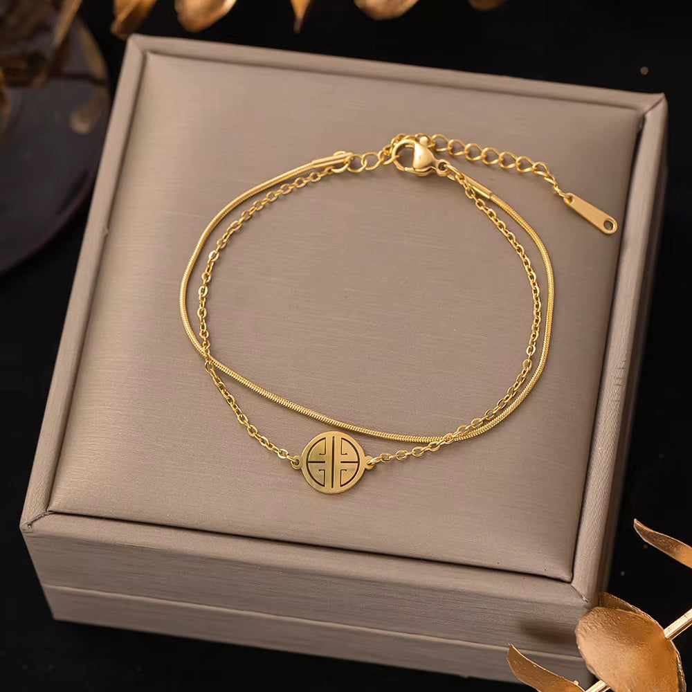 AMALA AUREA SIGNATURE — SET DE BRAZALETES