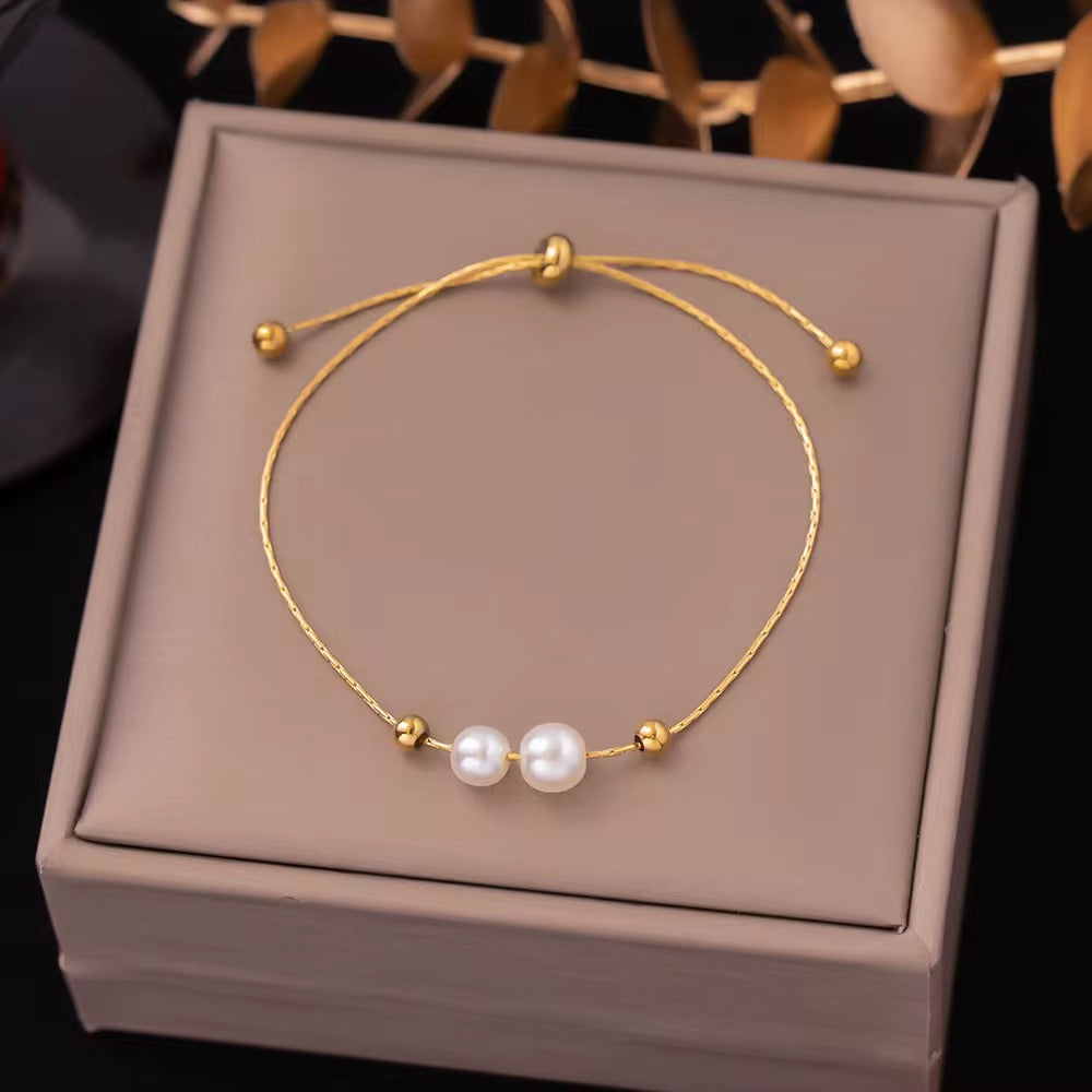 AMALA AUREA SIGNATURE — SET DE BRAZALETES